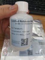 Dung dịch chuẩn Tantalum Ta - 1000 mg/l in diluted HNO3/HF for ICP, lọ 100mL, hãng CPAchem, Bungari