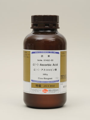 Hoá chất L(+)-Ascorbic acid Guaranteed reagent for JIS, 500g/lọ, Hãng Kanto, Nhật