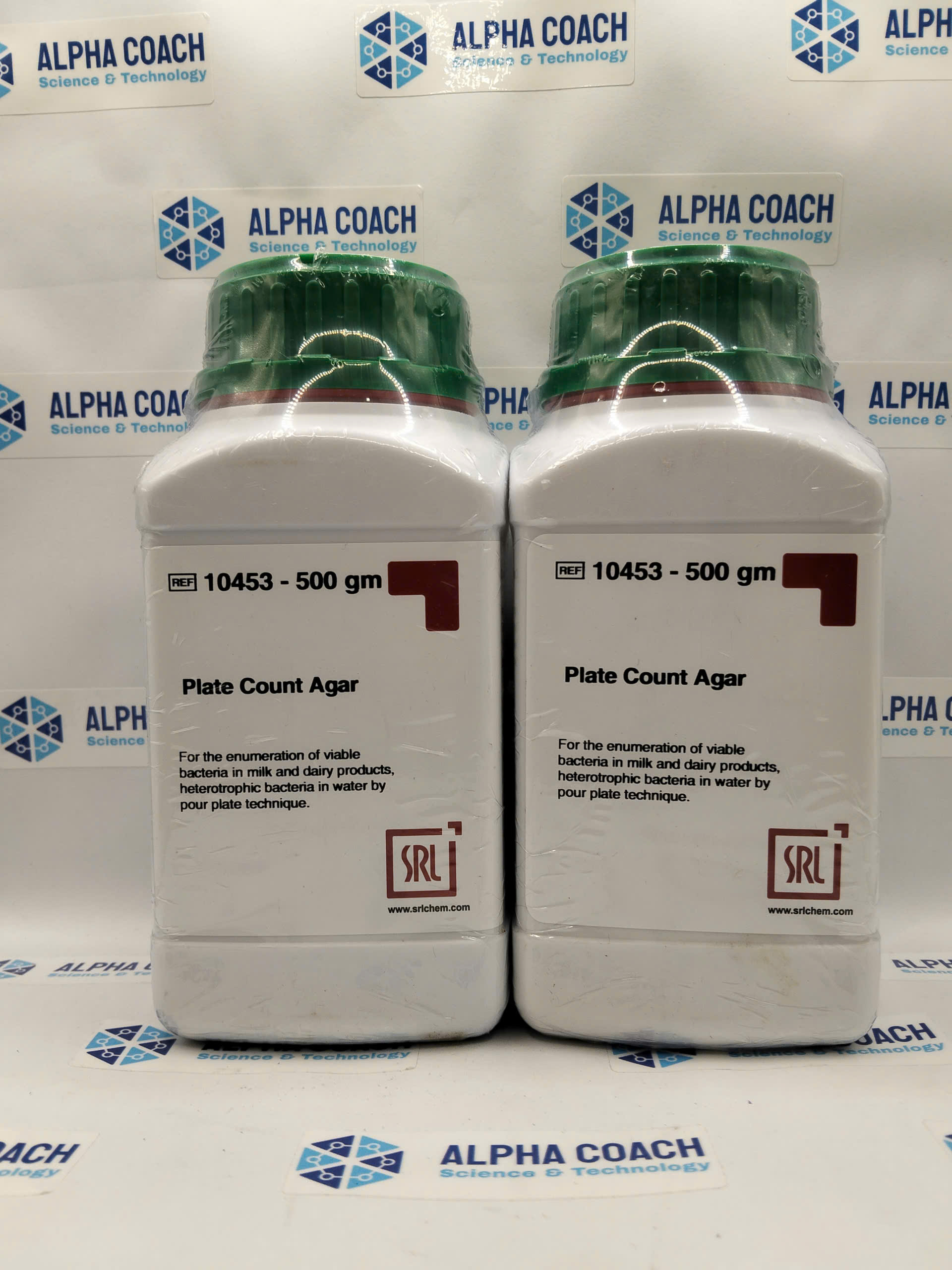 Môi trường vi sinh Plate Count Agar, mã 10453, lọ 500g, hãng SRL, Ấn Độ