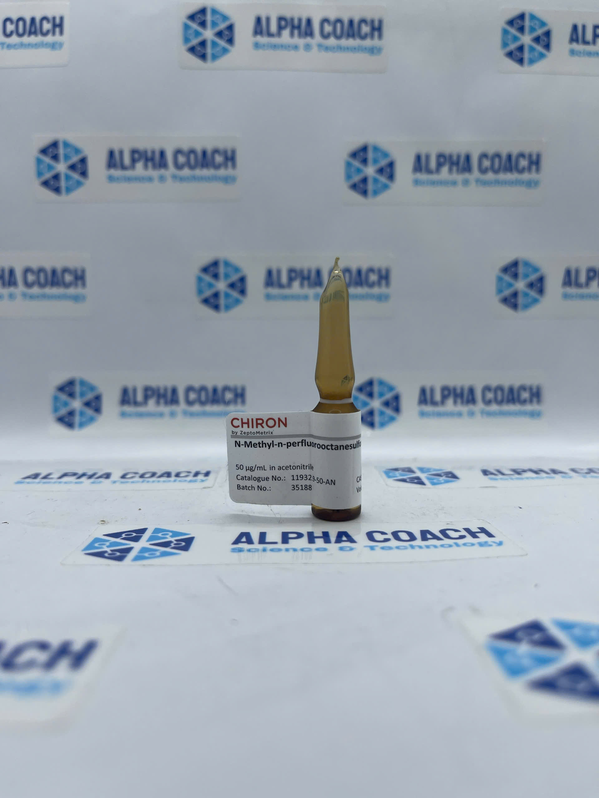 Dung dịch chuẩn N-Methyl-n-perfluorooctanesulfonamide 50 µg/mL trong acetonitrile, mã 11932.9-50-AN, lọ 1 ml, hãng Chiron, Na Uy