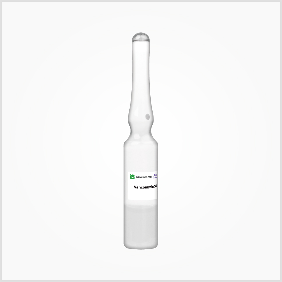 Dung dịch bổ sung Vancomycin Solution, 1ml x 10 lọ, mã TJ012F, hãng Biocomma, TQ