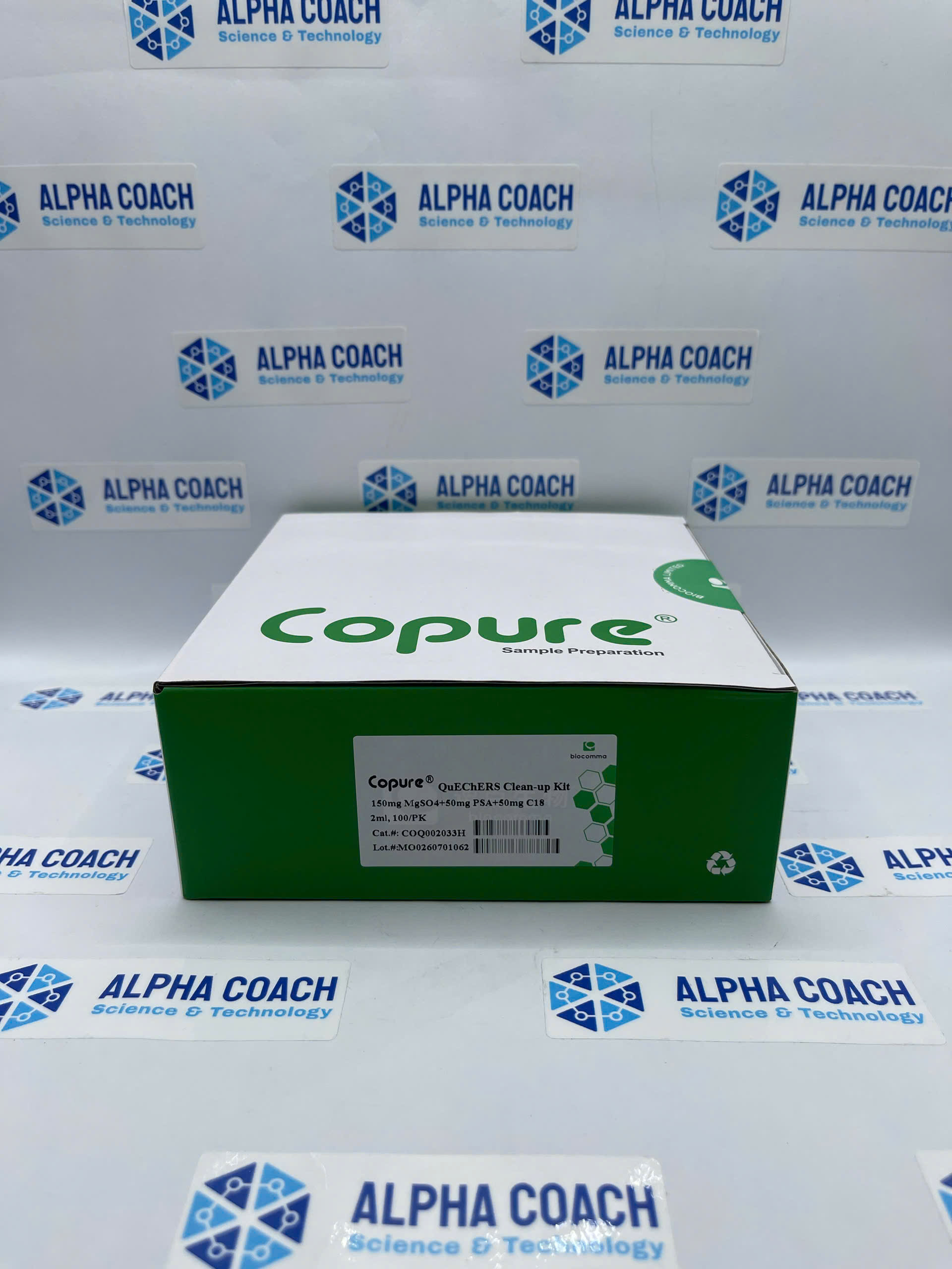 Bộ Làm Sạch Copure® QuEChERS, mã COQ002033H, hãng Biocomma, TQ