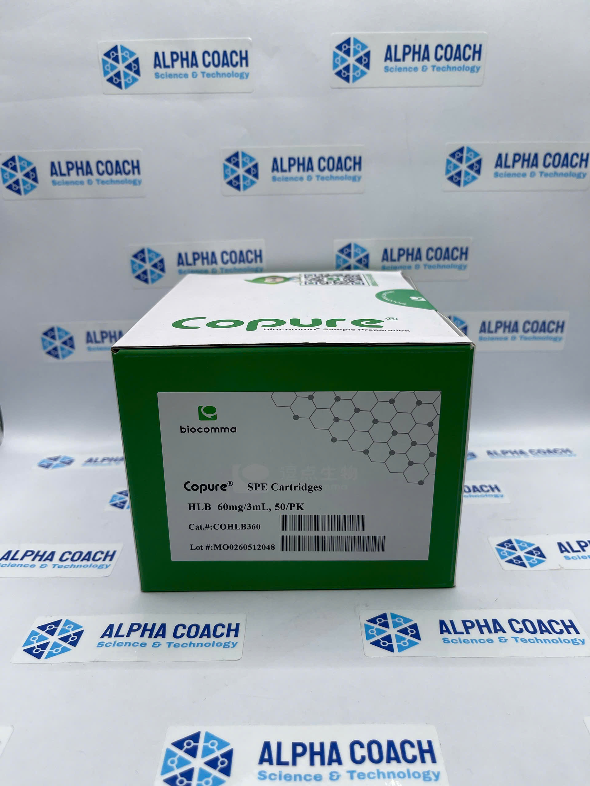 Cột chiết pha rắn SPE Copure® HLB 60mg/3mL, hãng Biocomma, TQ