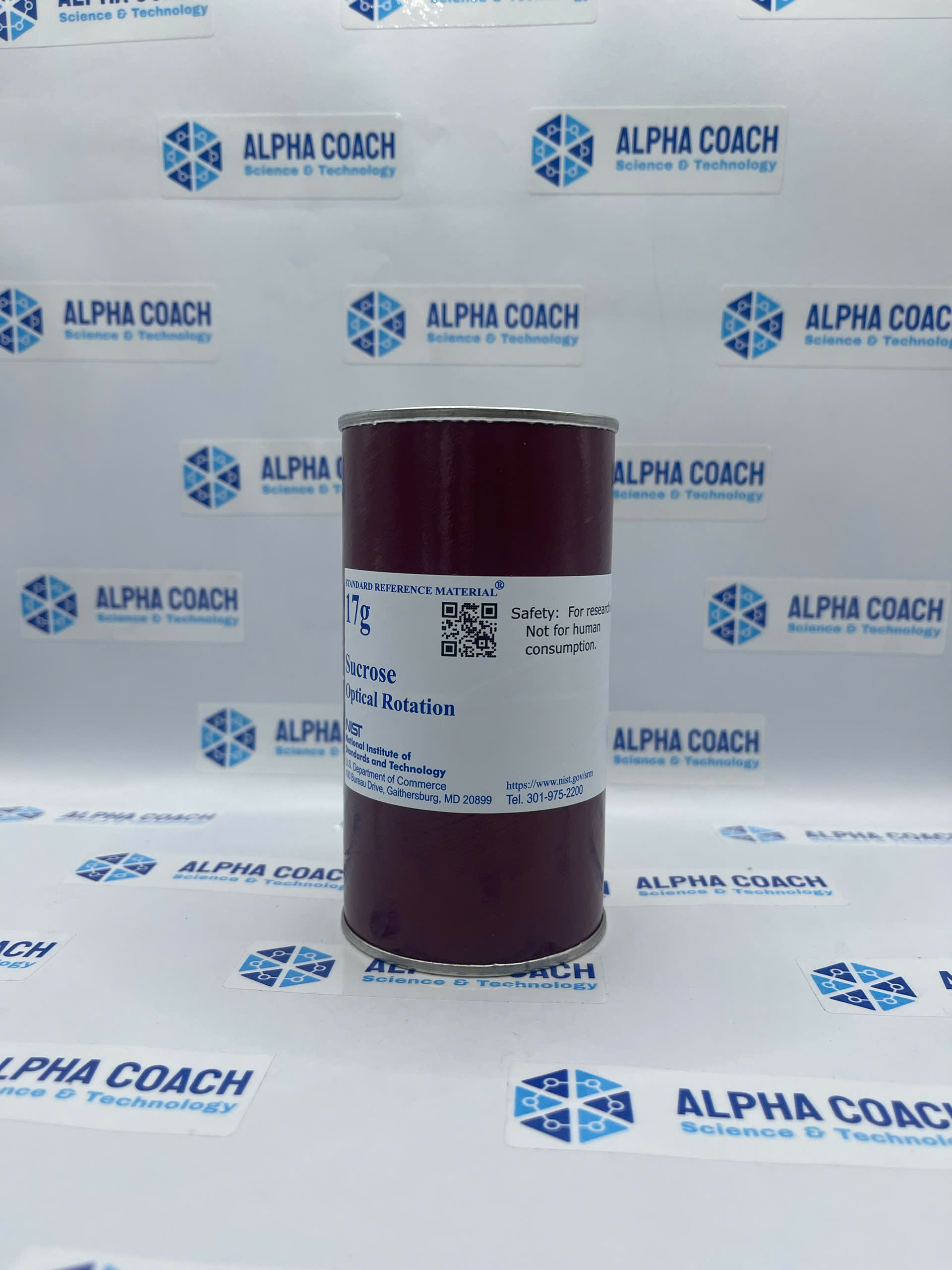 Chất chuẩn NIST SRM Sucrose Optical Rotation, mã 17g, Hãng NIST, Mỹ