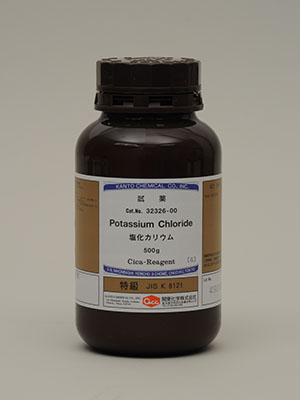 Hoá chất Potassium chloride Guaranteed reagent for JIS, 500g/lọ, Hãng Kanto, Nhật