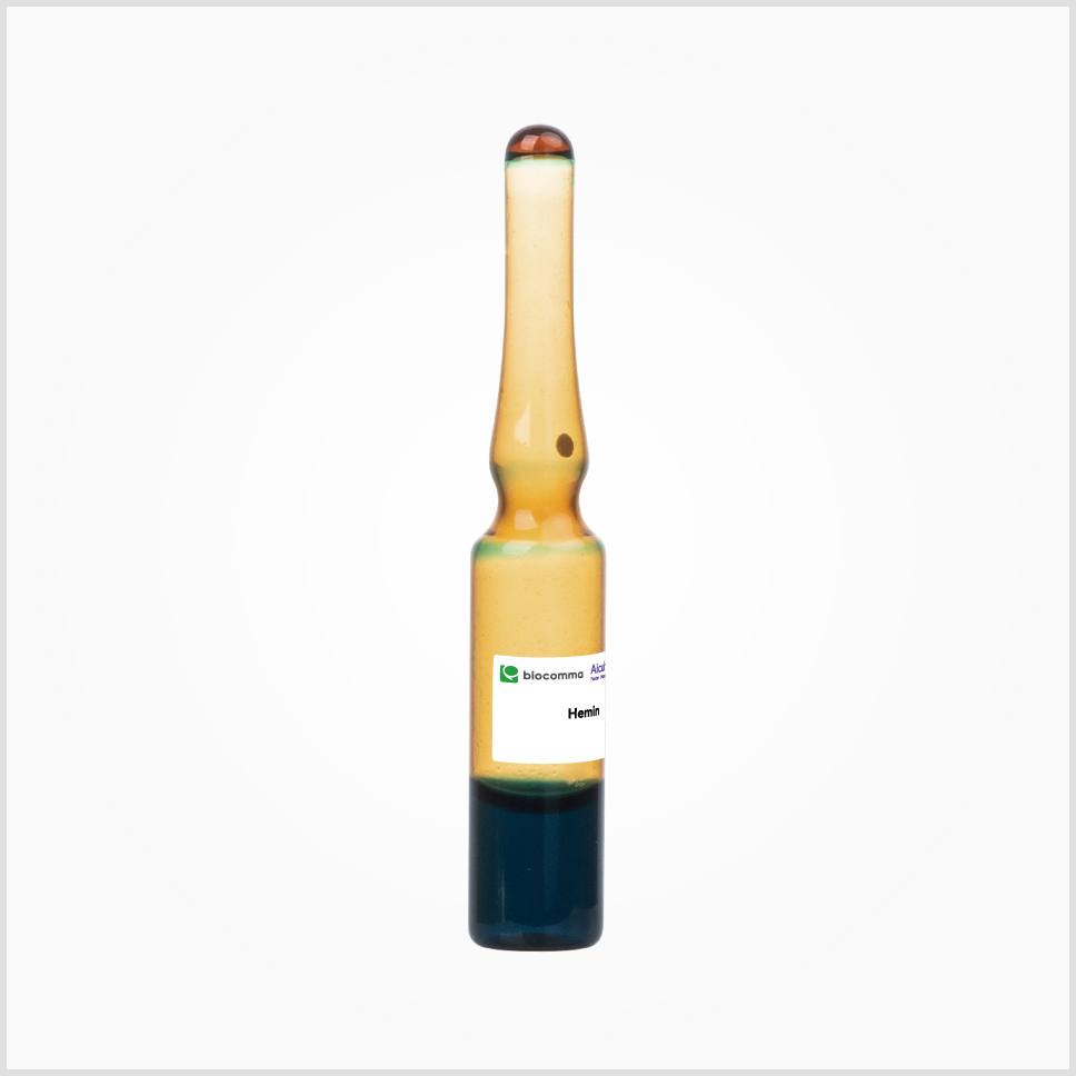 Thuốc thử bổ sung Hemin, 2.5 mg × 10 lọ, mã TJ017F, hãng Biocomma, TQ