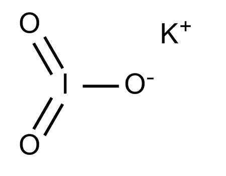 Hoá chất Potassium iodate Guaranteed reagent for JIS, 500g/lọ, Hãng Kanto, Nhật