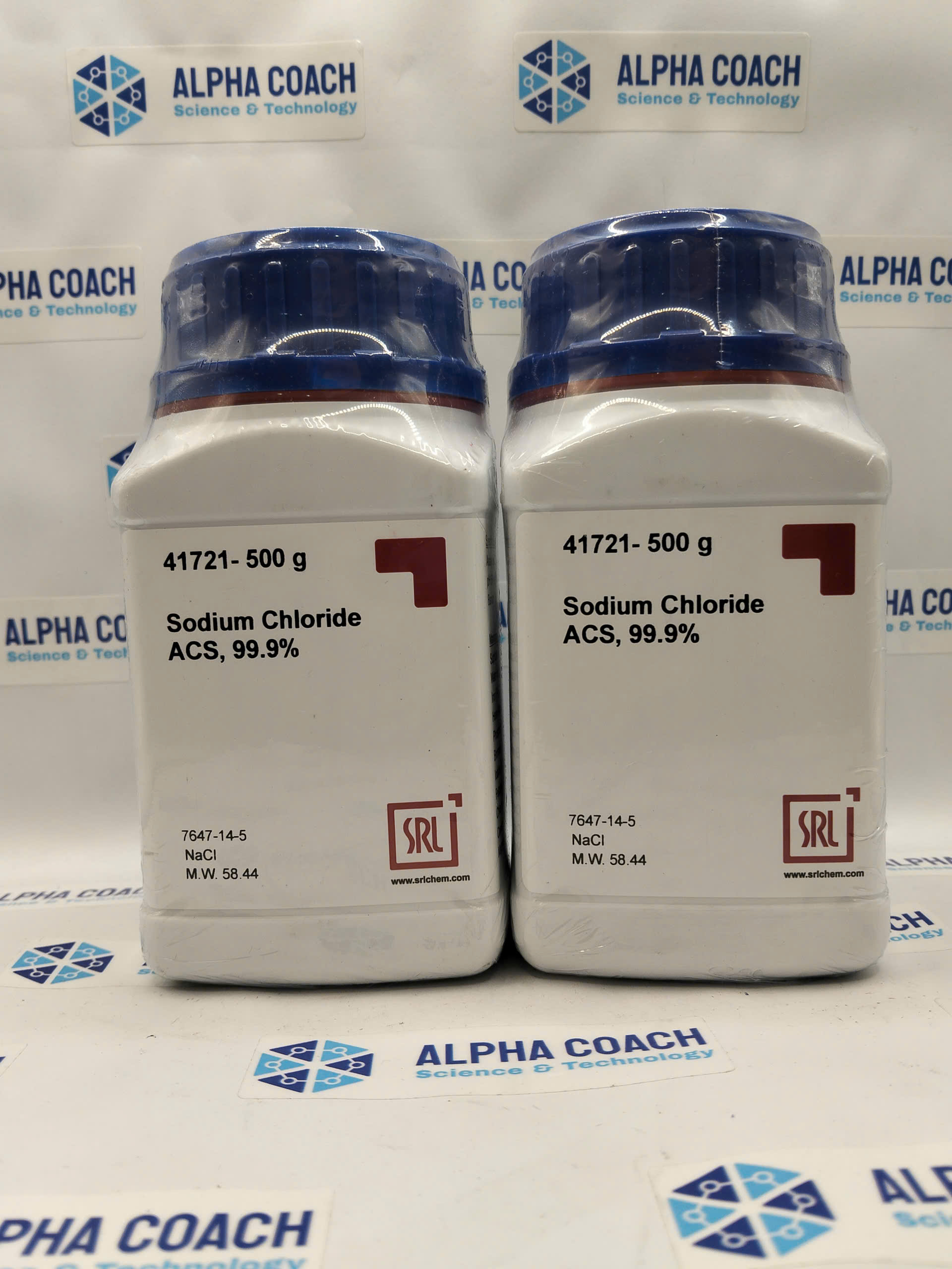 Hoá chất Sodium Chloride ACS, 99.9%,  mã: 41721, lọ 500g, hãng SRL, Ấn Độ
