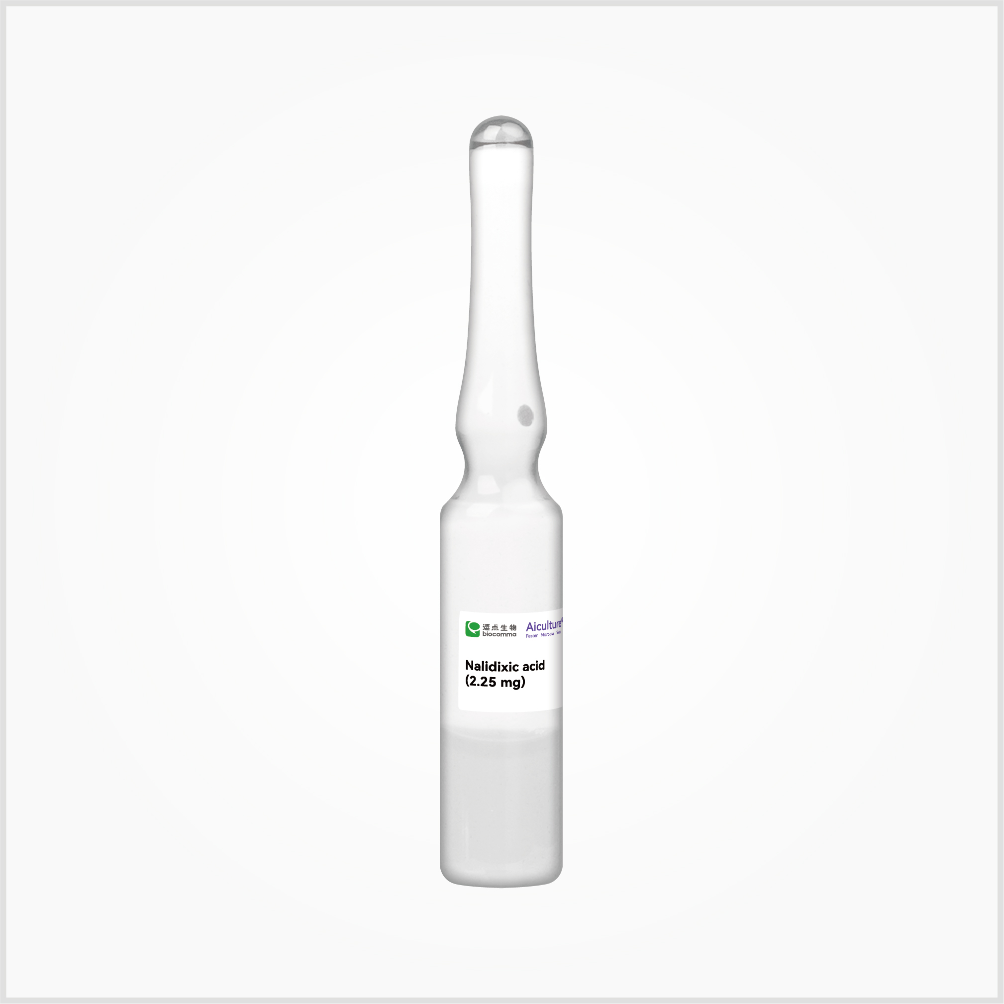 Thuốc thử bổ sung Nalidixic acid, 2.25mg(1ml) × 10 lọ, mã TJ054F, hãng Biocomma, TQ