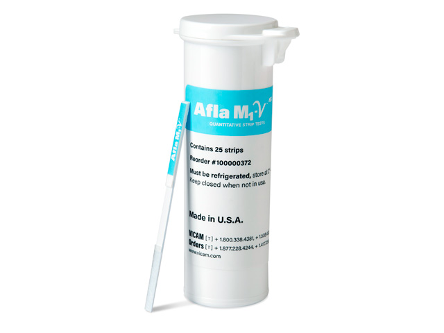 Strip test Afla M1-V (Afla M1-V Strips) (sữa), mã 100000372A, Hãng Vicam, Mỹ