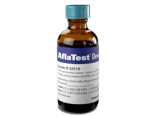 Thuốc thử hiện màu AflaTest Developer, 50 mL (400 tests in 1 month), mã 32010, Hãng Vicam, Mỹ