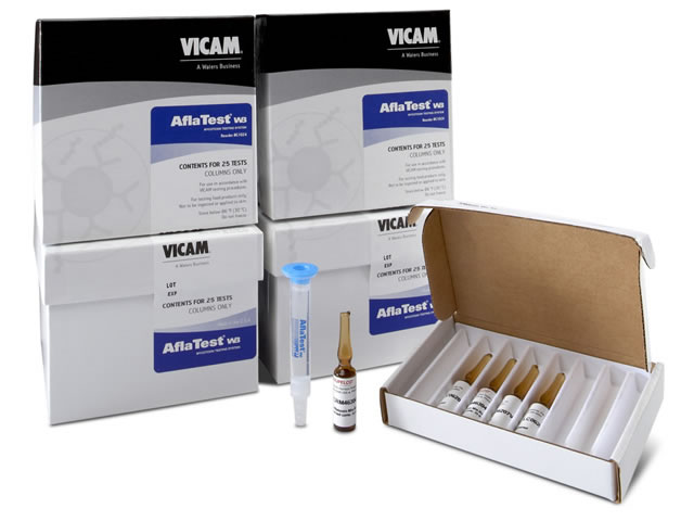 Cột ái lực miễn dịch AflaTest WB LC Kit (100 columns and 1 set stds), mã G1061, Hãng Vicam, Mỹ