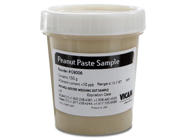 Mẫu bột đậu phộng Aflatoxin nhỏ hơn 10ppb, Mã G9006, Hãng Vicam, Mỹ