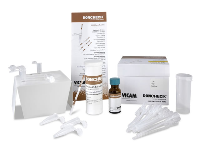Bộ kit test định tính deoxynivalenol DONCheck Kit, mã 100000198, Hãng Vicam, Mỹ