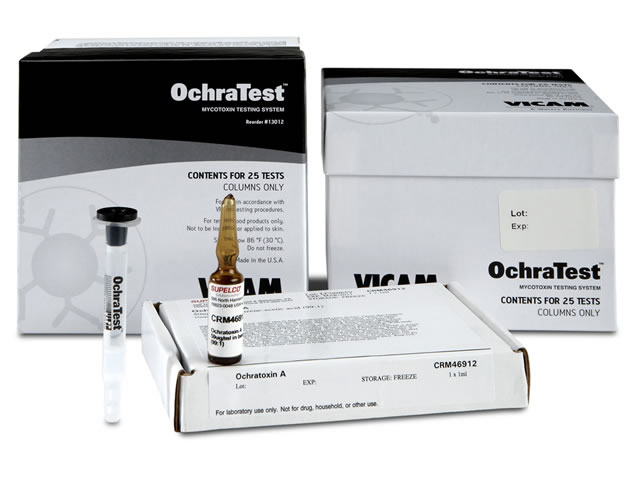 Cột ái lực miễn dịch OchraTest LC Kit (50 columns + 1 set std), mã 176002720, Hãng Vicam, Mỹ