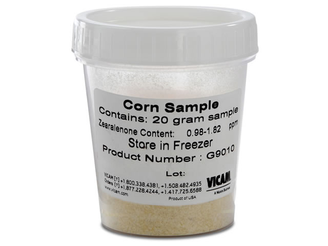 Mẫu ngô Zearalenone nhỏ hơn 2 ppm, mã G9010, Hãng Vicam, Mỹ