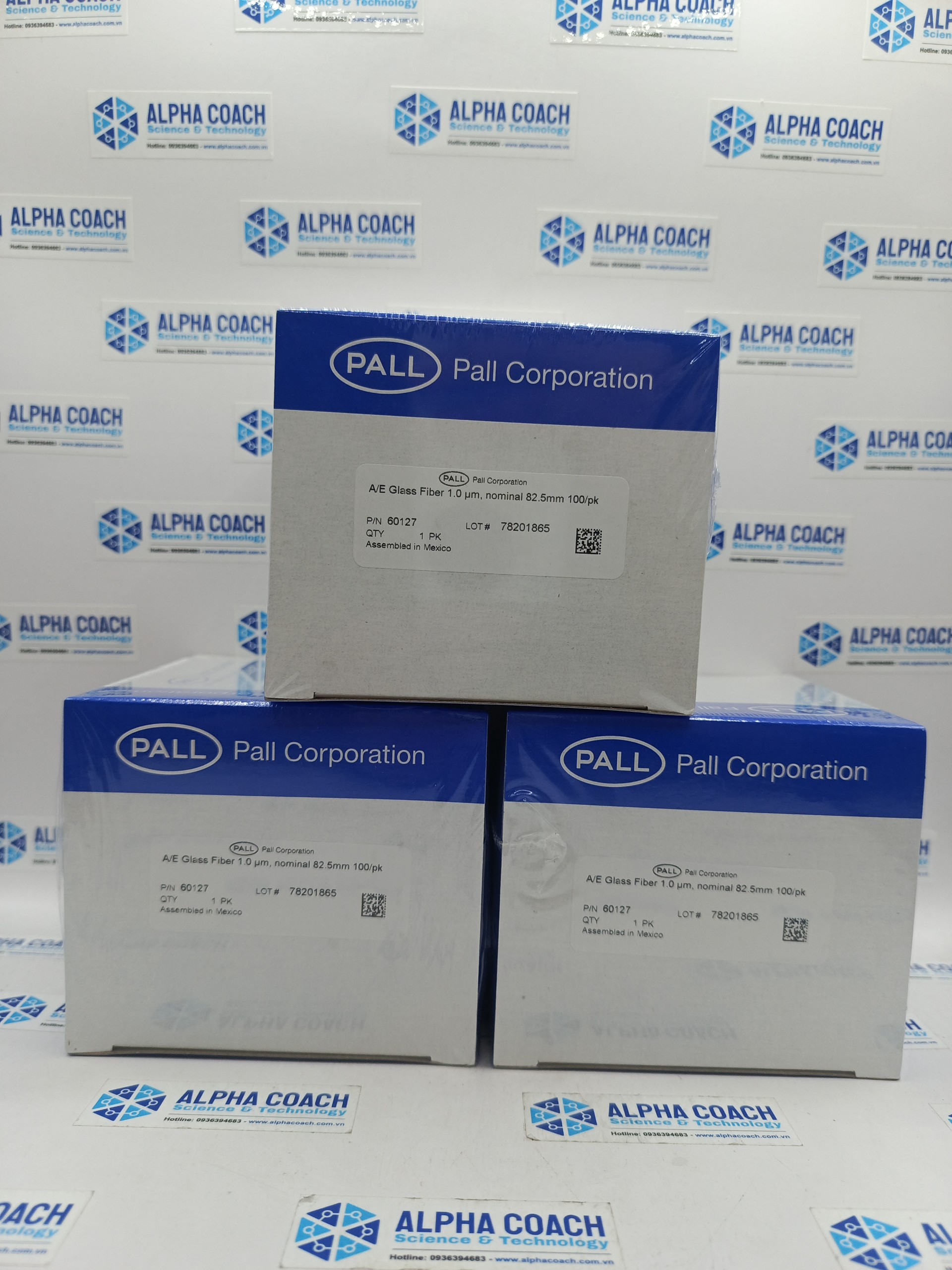 Màng lọc sợi thủy tinh A/E đường kính 82.5mm, 1um, Hãng Pall/Cytiva