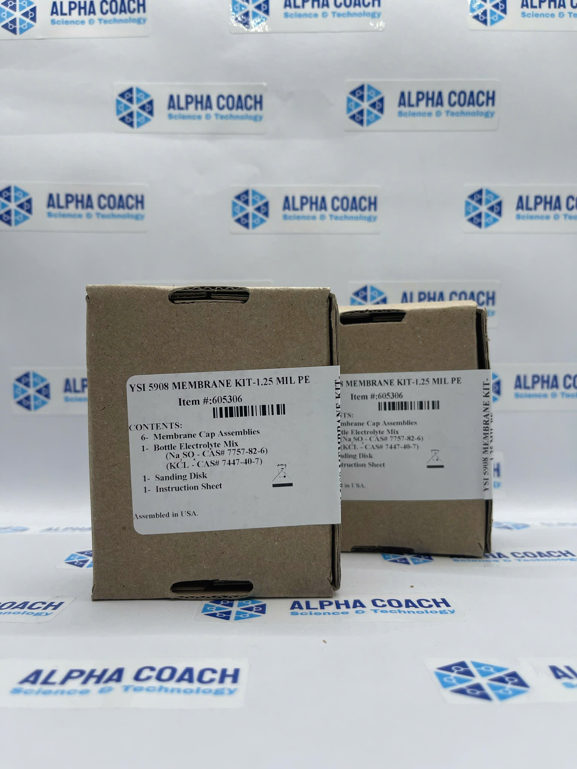 Bộ màng nắp (Cap Membrane Kit) 1.25 Mil PE, mã 605306, hãng YSI, Mỹ