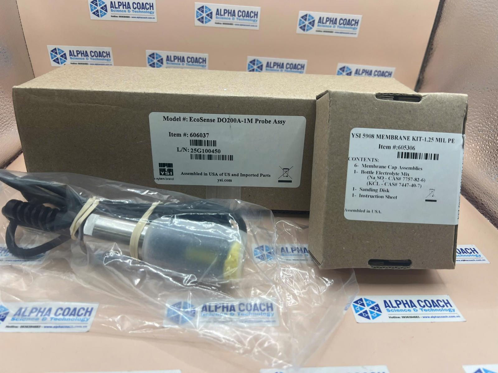 Cụm đầu đo oxy hòa tan/nhiệt độ của thiết bị đo DO EcoSense DO200A, Hãng YSI/Xylem