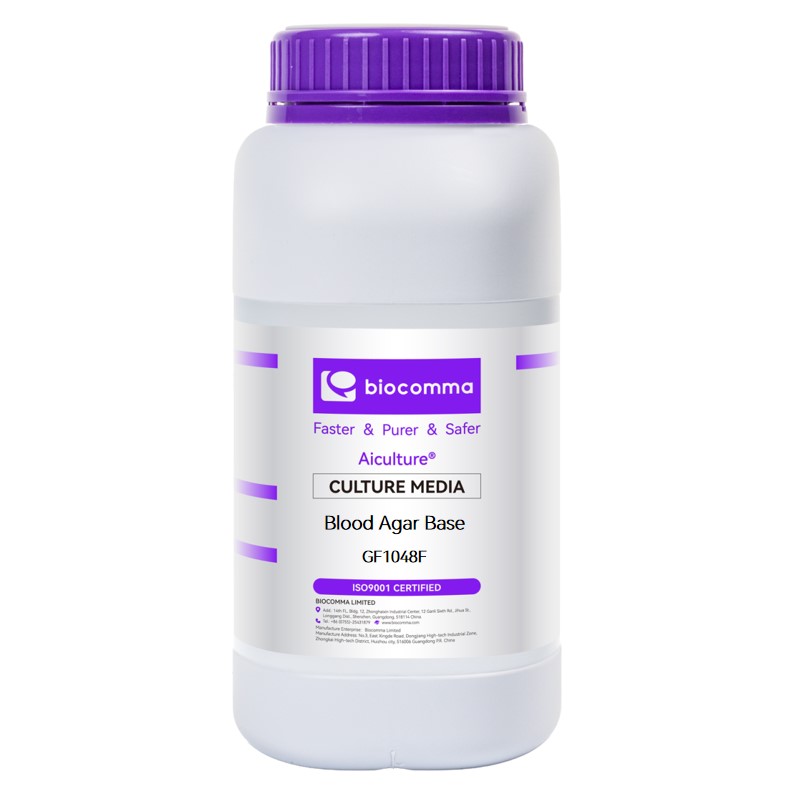 Môi trường vi sinh Blood Agar Base, chai 500g, mã GF1048F, hãng Biocomma, TQ