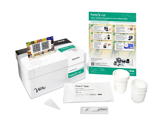 Bộ kit strip test định lượng Fumonisin Fumo-V AQUA VT Kit , cho bột gluten ngô, mã 176004974F, Hãng Vicam, Mỹ