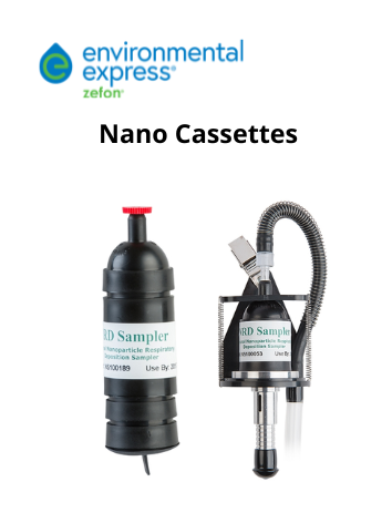 Cassette lấy mẫu hạt nano, hãng Zefon/Environmental Express, Mỹ