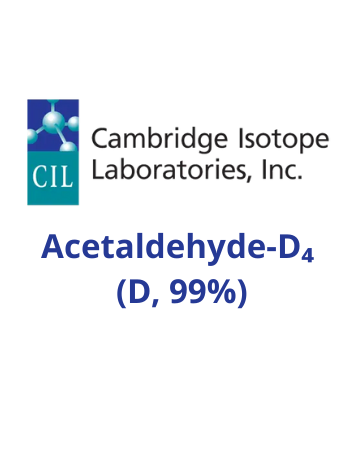 Chất chuẩn Acetaldehyde-D4 (D, 99%), mã DLM-112-5, lọ 5g, hãng CIL, Mỹ