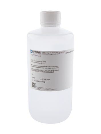 Dung dịch chuẩn độ dẫn điện 500 uS/cm, mã CON500-25, hãng IV, Mỹ