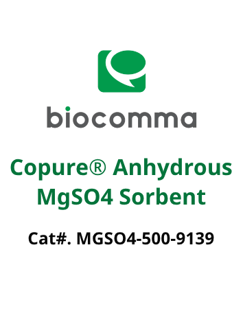 Copure® Anhydrous MgSO4 Sorbent, chai 500g, hãng Biocomma, TQ