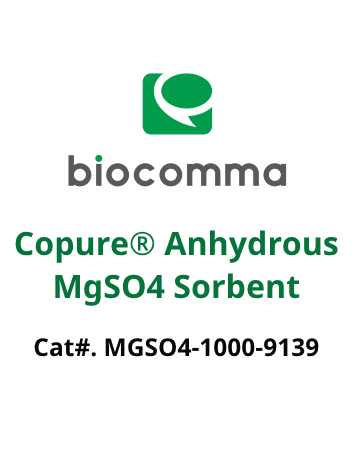 Copure® Anhydrous MgSO4 Sorbent, chai 1000g, hãng Biocomma, TQ