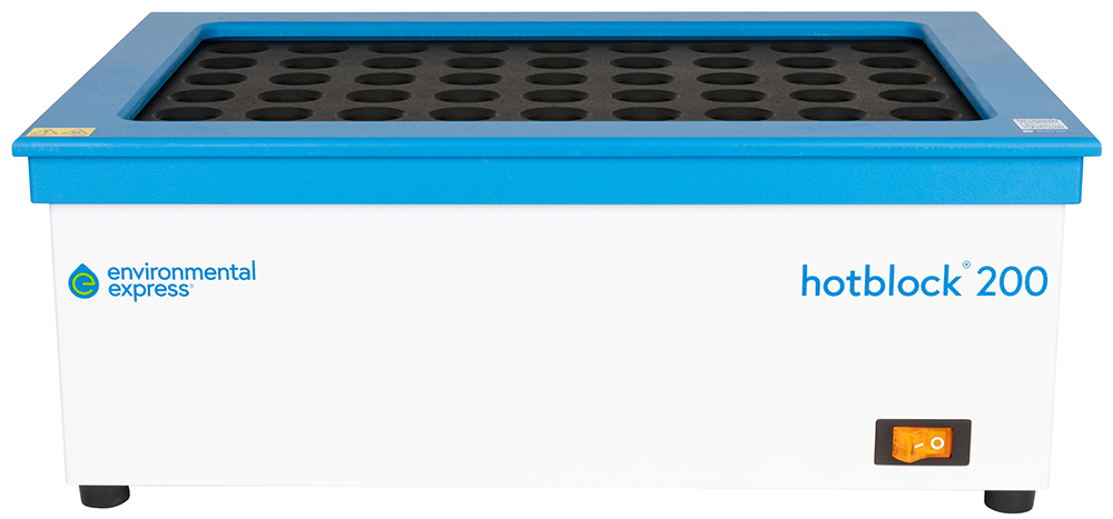 Bộ phá mẫu HotBlock 200 Series, 240 VAC, Hãng Environmental Express, Mỹ