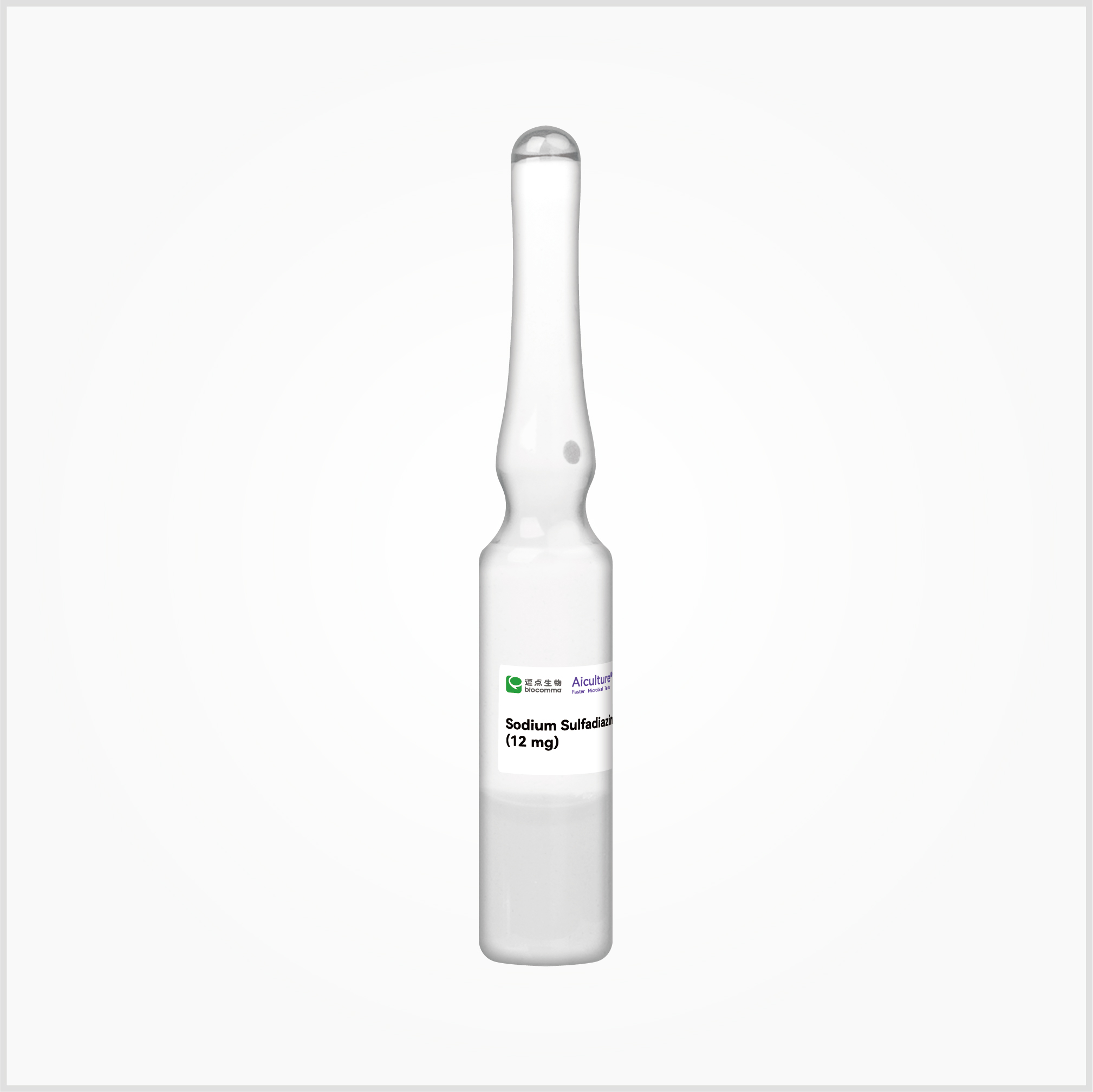 Thuốc thử bổ sung Sulfadiazine Sodium, 12 g × 10 lọ, mã TJ029F, hãng Biocomma, TQ