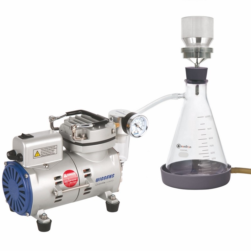 Hệ thống lọc chân không để bàn, Model V300SS, Hãng WIGGENS GmbH