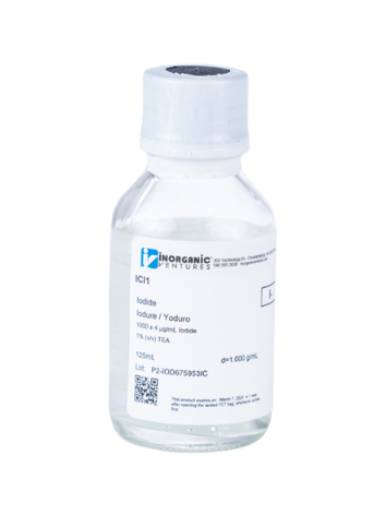 Dung dịch chuẩn Iodide 1000ug/mL, mã ICI1, hãng IV, Mỹ 
