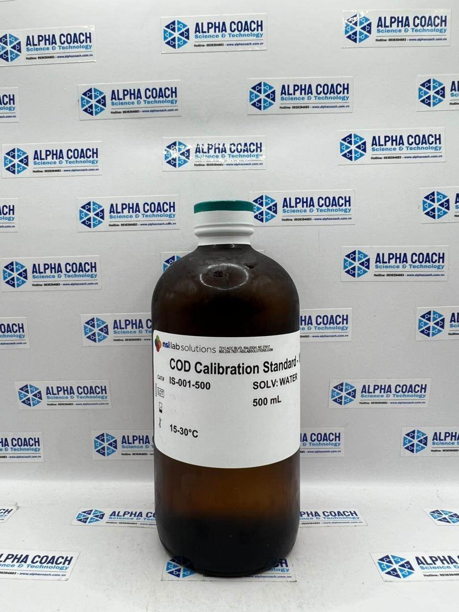 Dung dịch chuẩn COD 1000mg/L, hãng NSI - Mỹ