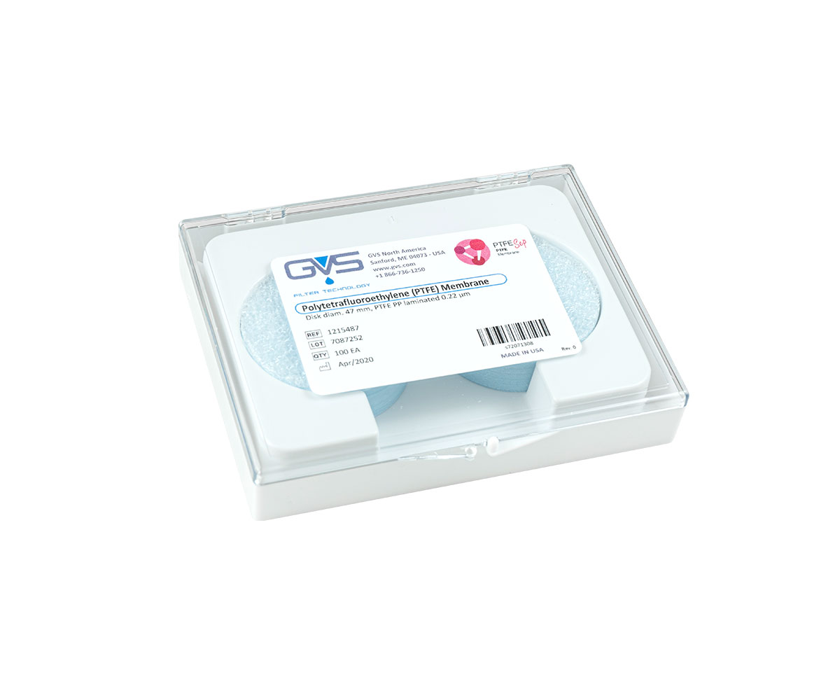 Màng lọc Polytetrafluoroethylene (PTFE) dùng trong quan trắc môi trường, Hãng GVS, Mỹ
