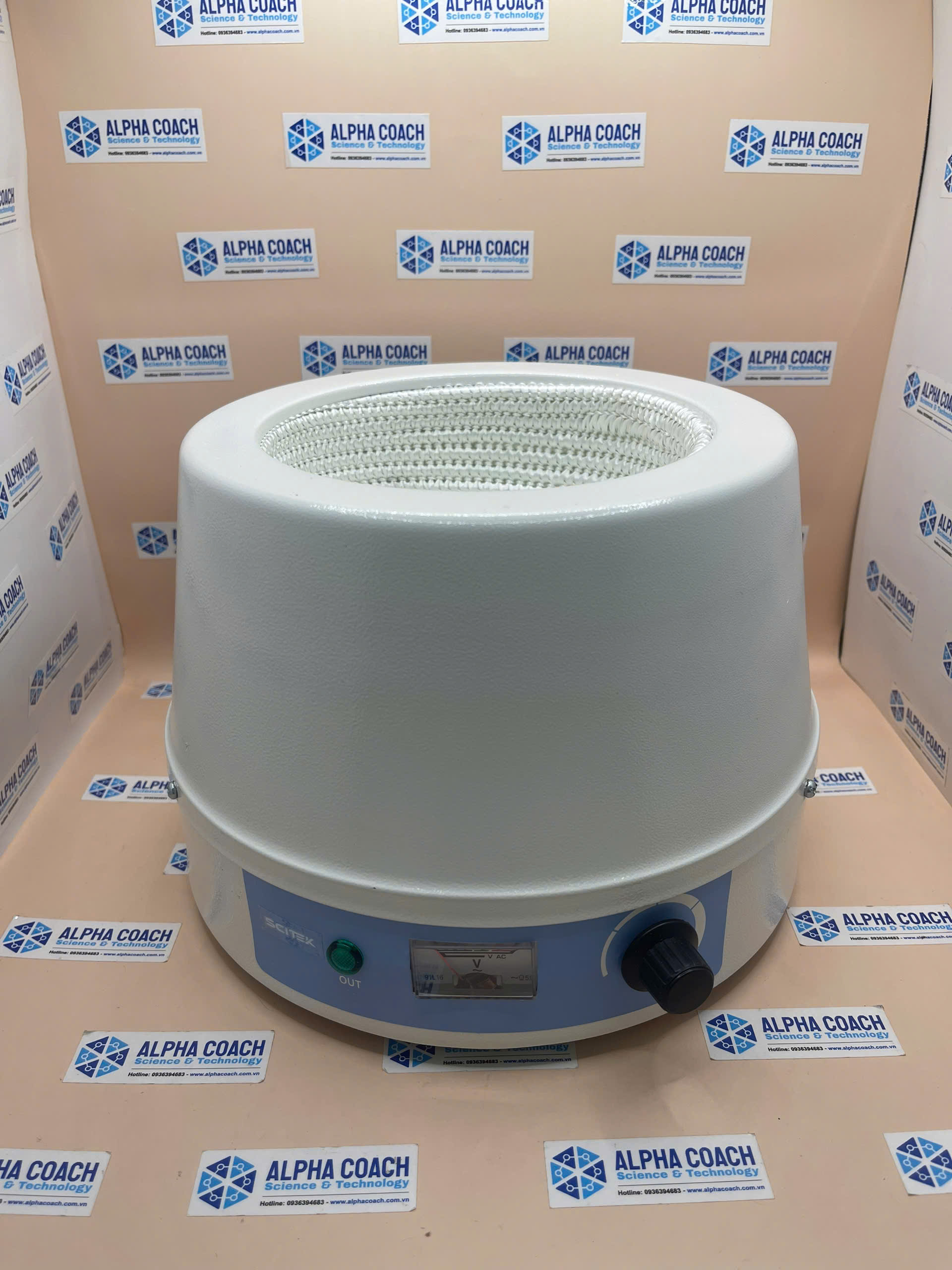 Bếp đun bình cầu 1000mL (Electronic), Model MHE-I-1000ML, Hãng Scitek, Trung Quốc