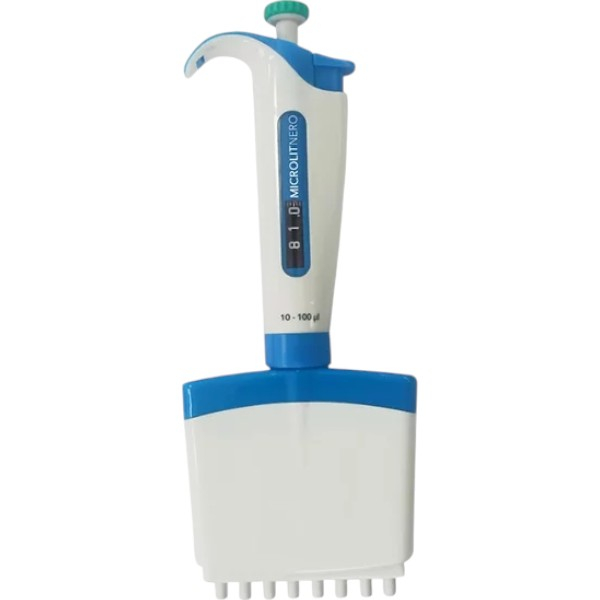 Micropipette NERO – 8 hoặc 12 kênh, tích hợp công nghệ hiệu chuẩn một bước UniCal™, Hãng Microlit, Ấn Độ