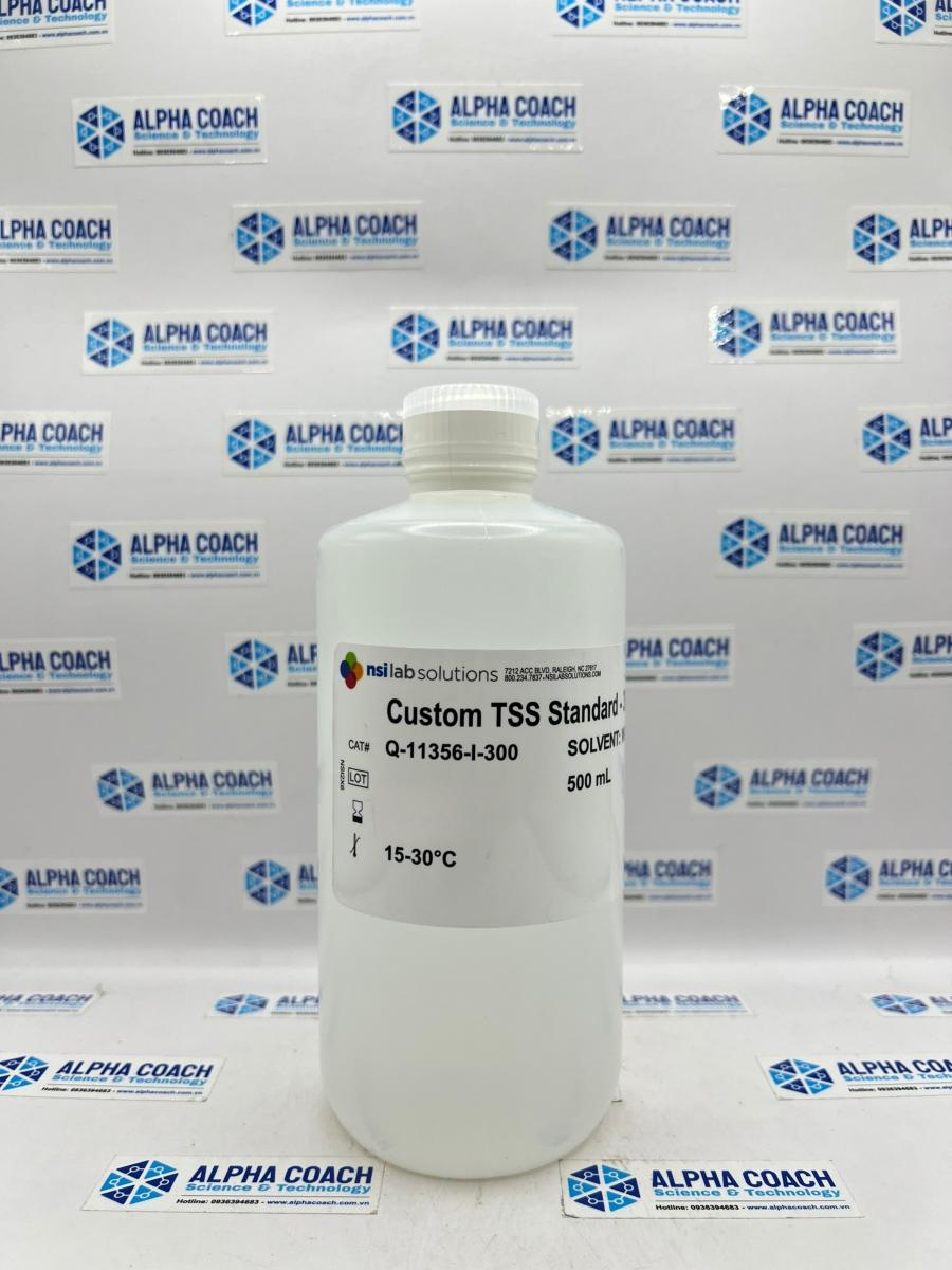 Dung dịch chuẩn TSS 300mg/L, hãng NSI, Mỹ