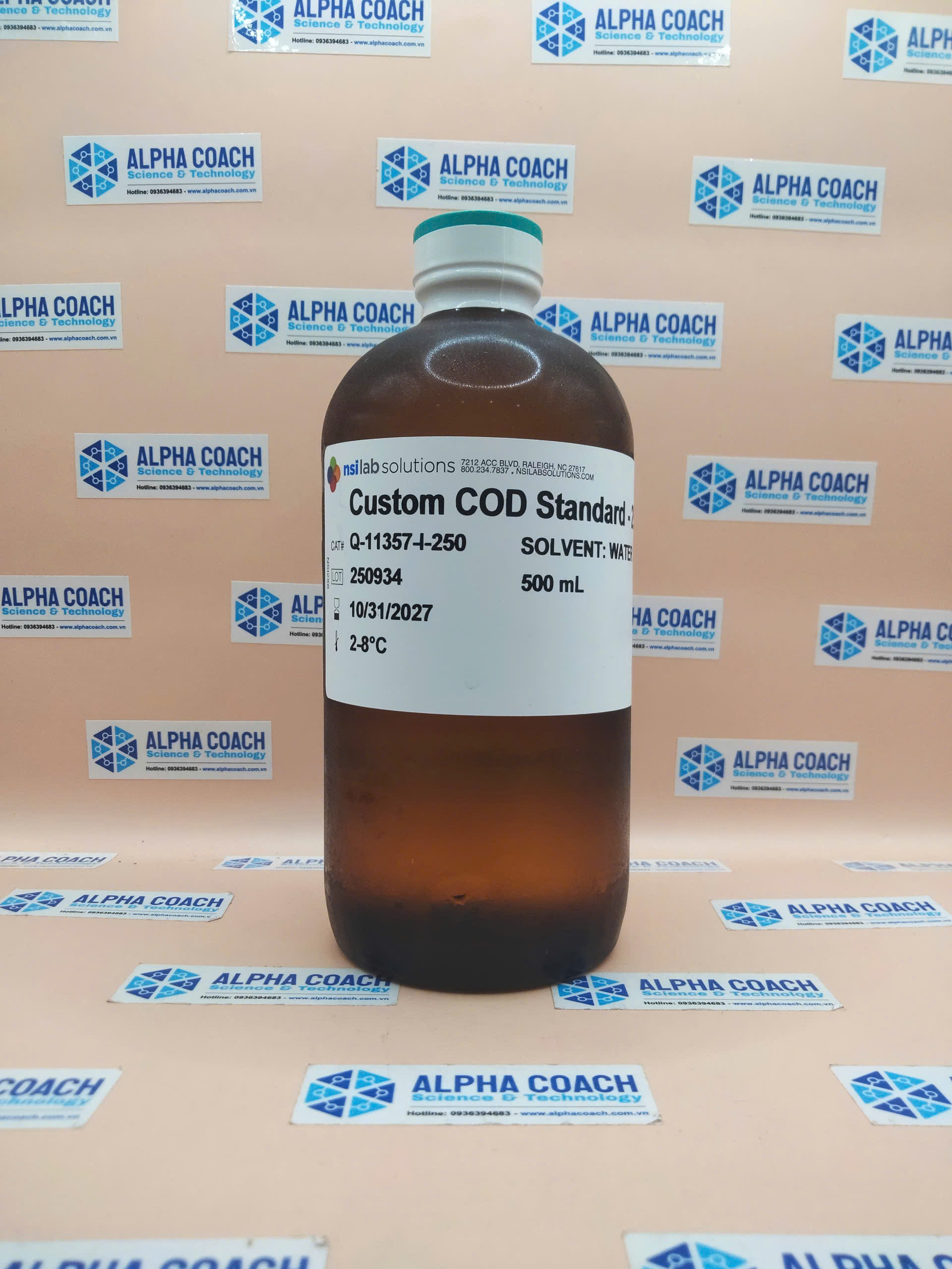 Dung dịch chuẩn COD 250mg/L, NSI