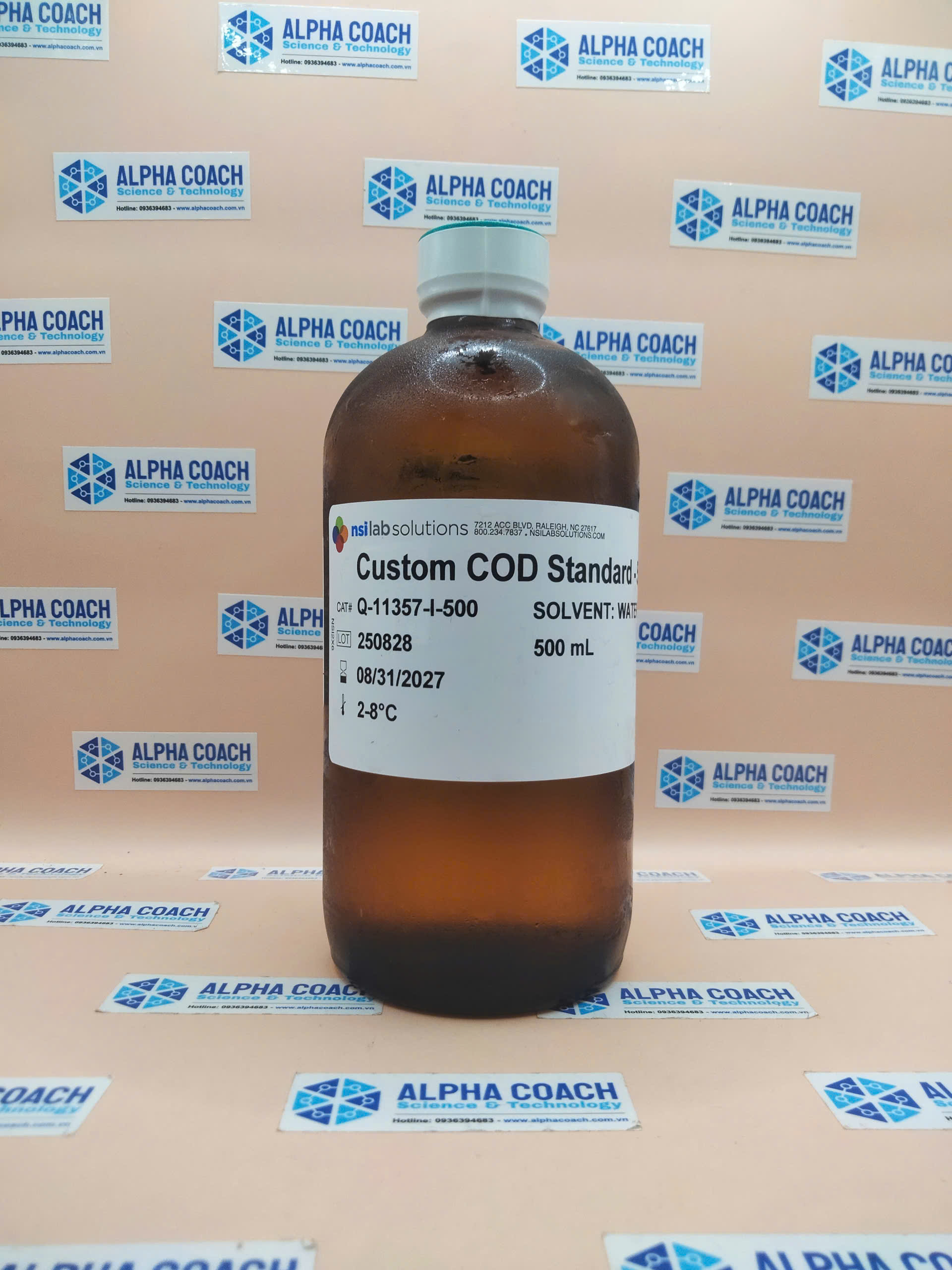 Dung dịch chuẩn COD 500mg/L, NSI