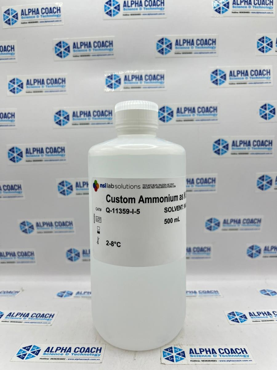 Dung dịch chuẩn NH4 - N (Amoni tính theo Nito) 5mg/L, NSI