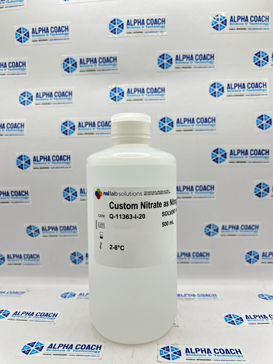 Dung dịch chuẩn Nitrate tính theo Nito (NO3-N) 20mg/L, NSI - USA