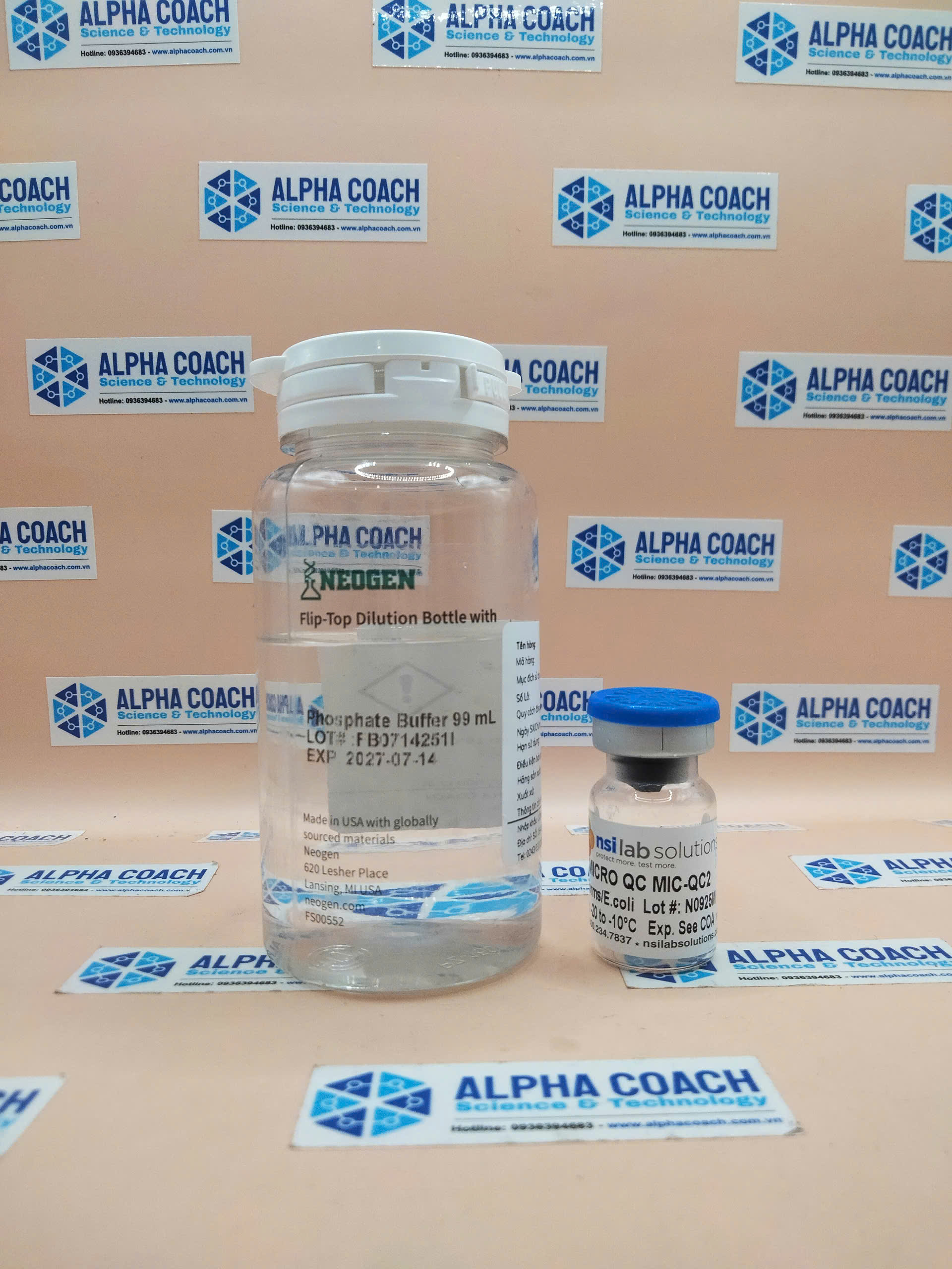 Chủng chuẩn vi sinh - MIC-QC2 – Quantitative Coliforms/E.coli/Fecal Coliform, hãng NSI, Mỹ