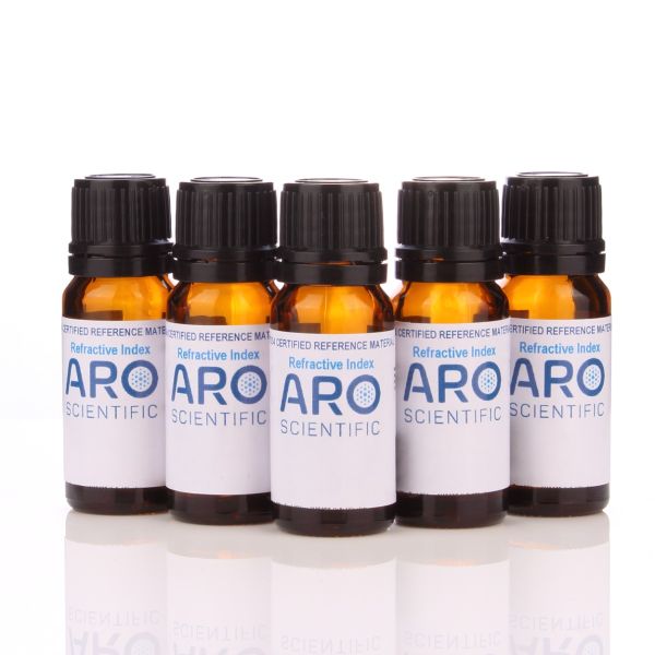 Chất chuẩn REFRACTIVE INDEX CRM ISO/IEC 17025 và ISO 17034, Hãng ARO Scientific, UK