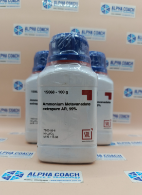 Hóa chất Ammonium Metavanadate extrapure AR, 99%, hãng SRL - Ấn Độ