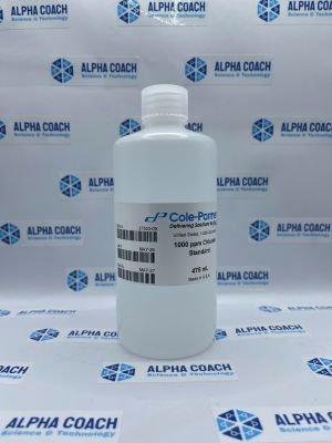 Bộ dung dịch cho điện cực chọn lọc ion Clorua (Cl⁻) Cole-Parmer, loại mối nối kép (Double Junction), Hãng Cole-Parmer, Mỹ