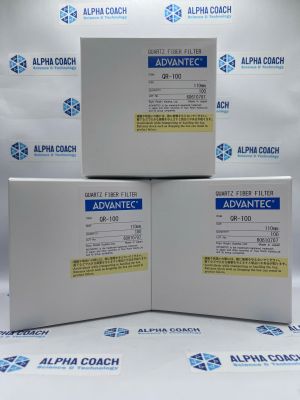 Màng lọc silica (thạch anh) kích thước 110mm, 100 tờ/ hộp, mã: 36701110, hãng Advantec, Nhật Bản