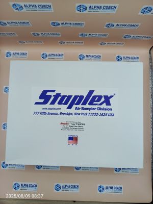 Giấy lọc bụi TSP, sợi thủy tinh, kích thước: 8 x10  (20.23 x 25.4 cm), mã TFAGF810, hãng STAPLEX - Mỹ