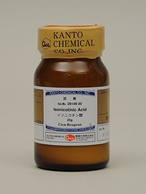 Hoá chất Isonicotinic acid (4-Pyridinecarboxylic acid) Guaranteed reagent, 25g/lọ, Hãng Kanto, Nhật